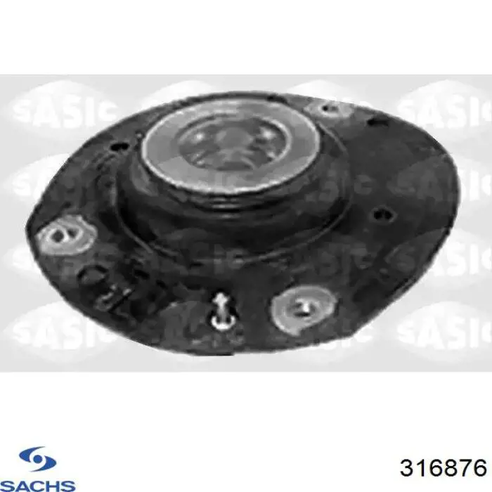 Купити 316876 Sachs Амортизатор передній, правий