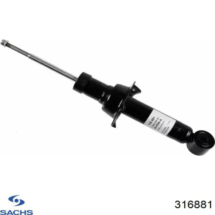 Амортизатор задній Sachs 316881 ціна, від 73.49 USD