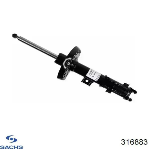 Амортизатор передній, правий Sachs 316883 ціна, від 73.62 USD