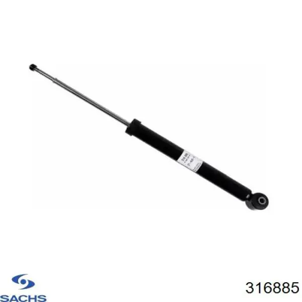 Амортизатор задній, лівий Sachs 316885 ціна, від 52.33 USD