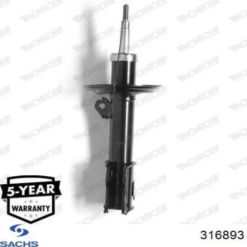 Купити 316893 Sachs Амортизатора передній лівий