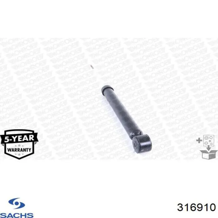 Купити 316910 Sachs Стійка амортизатора задня