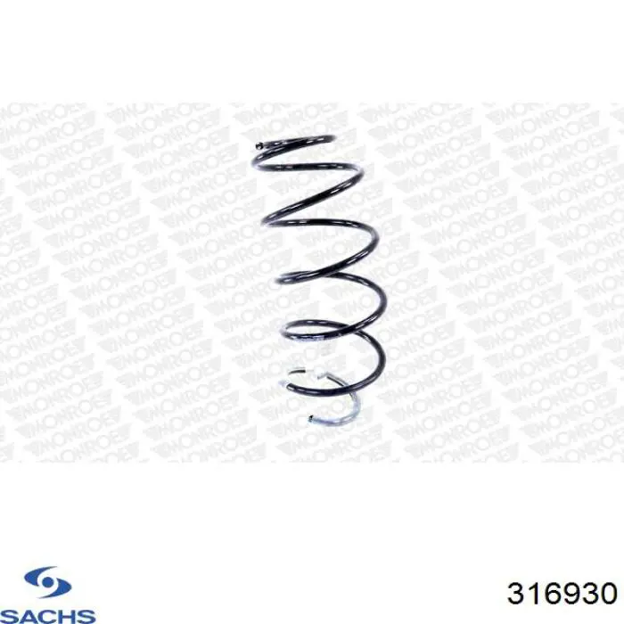 Амортизатор задній Sachs 316930 ціна, від 53.57 USD