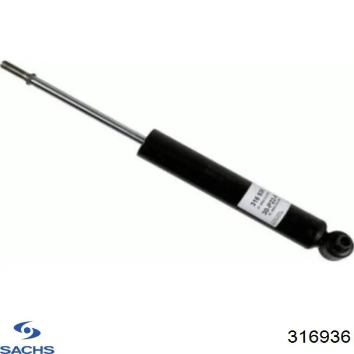 316936 Sachs Амортизатори задні