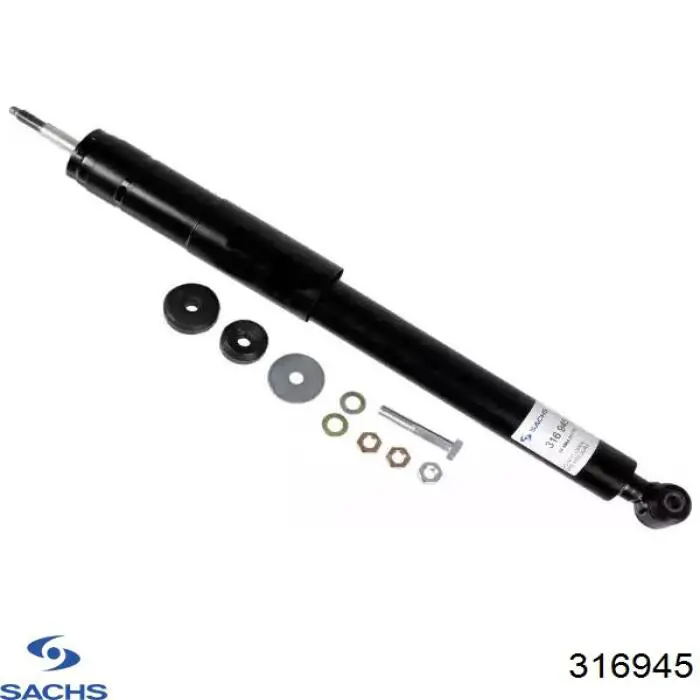 Амортизатор задній Sachs 316945 ціна, від 54.84 USD