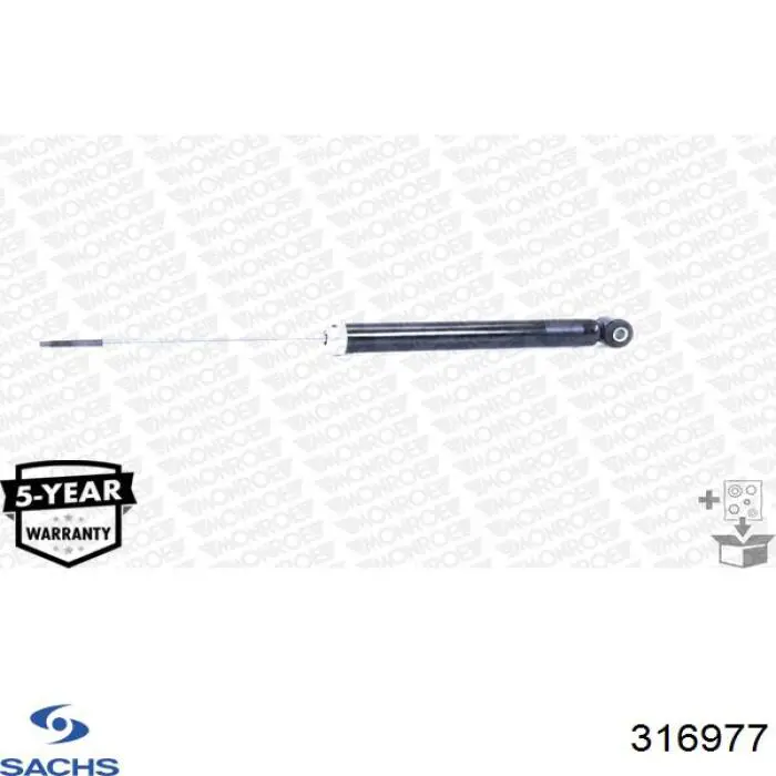 Купити 316977 Sachs Стійка амортизатора задня