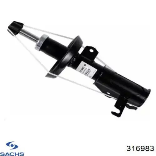 Амортизатор передній, правий Sachs 316983 ціна, від 101.56 USD