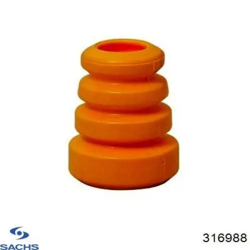 Купити 316988 Sachs Амортизатор передній, правий