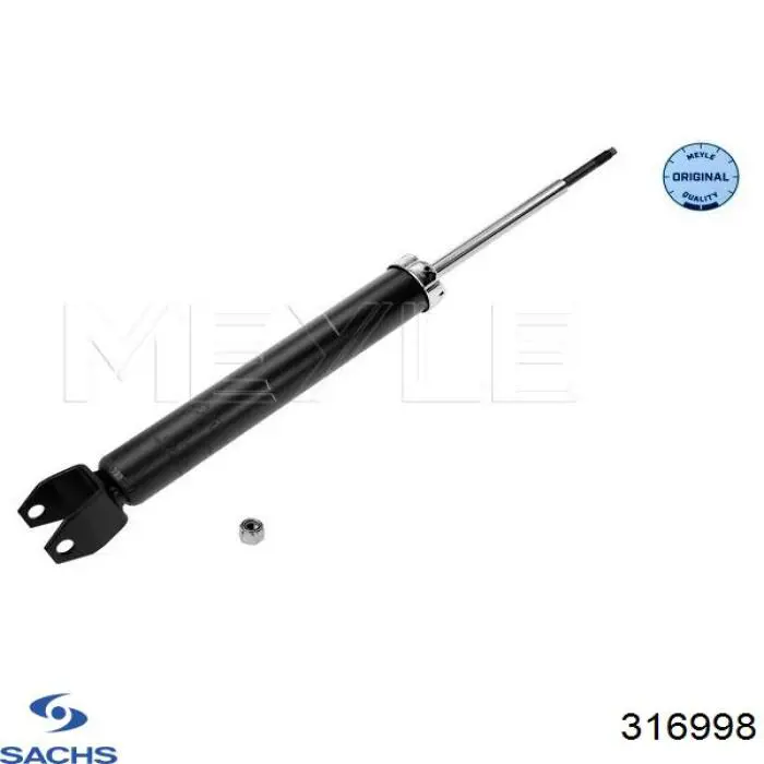 Амортизатор задній Sachs 316998 ціна, від 42.12 USD