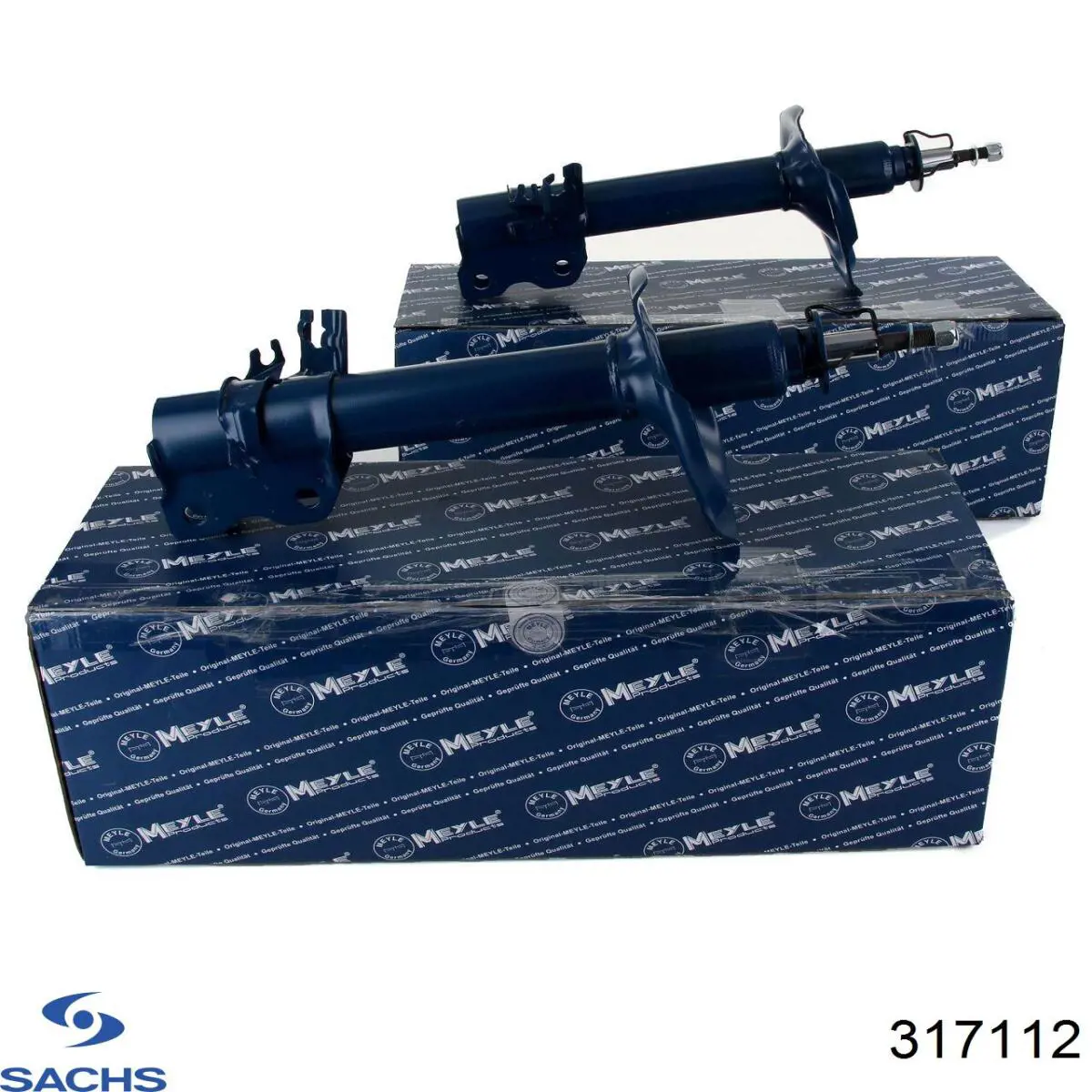Амортизатор передньої підвіски, лівий Sachs 317112 ціна, від 61.06 USD