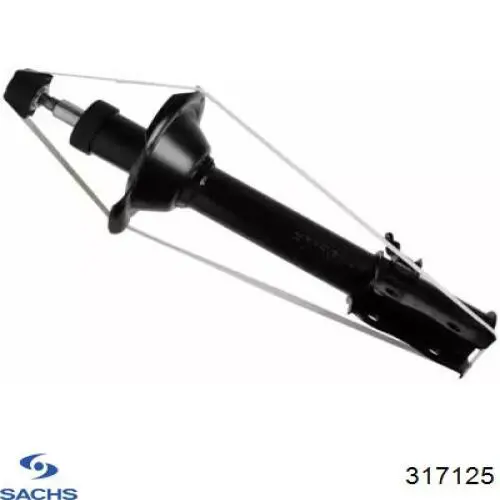 Амортизатор задній, лівий Sachs 317125 ціна, від 51.91 USD