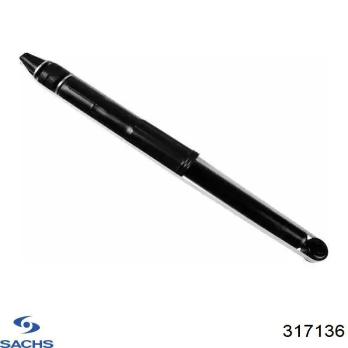 Амортизатор задній Sachs 317136 ціна, від 49.24 USD