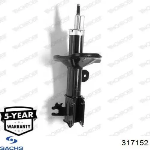 Купити 317152 Sachs Амортизатор передній, правий