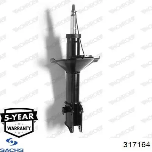 Купити 317164 Sachs Амортизатора передній лівий