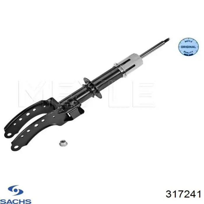 Амортизатор передньої підвіски, лівий Sachs 317241 ціна, від 92.67 USD