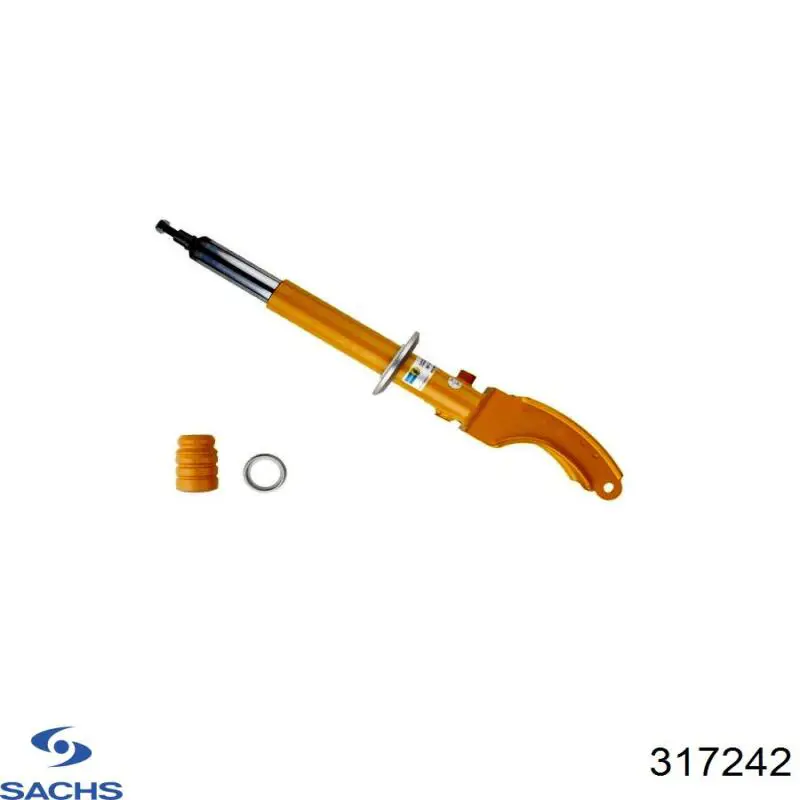 Амортизатор передній, правий Sachs 317242 ціна, від 110.10 USD