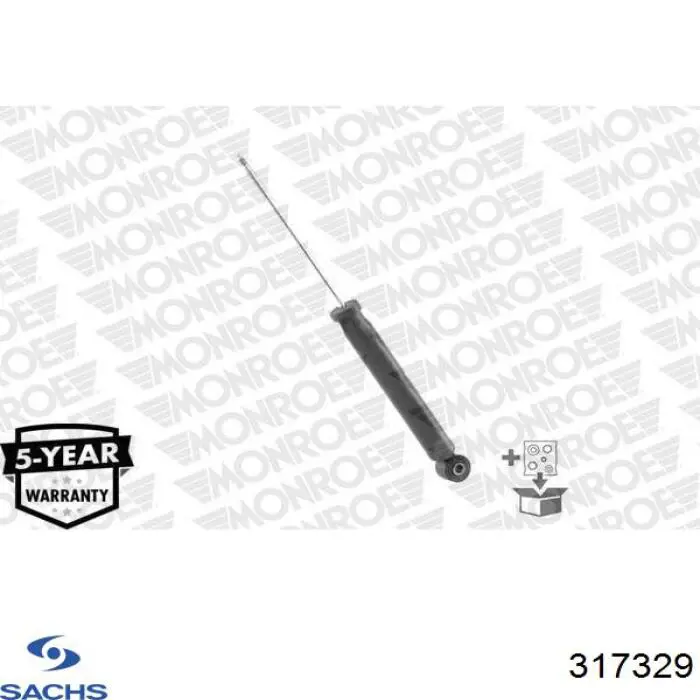 Купити 317329 Sachs Стійка амортизатора задня