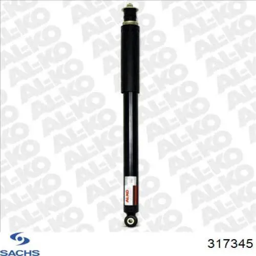 Амортизатор задній Sachs 317345 ціна, від 29.96 USD