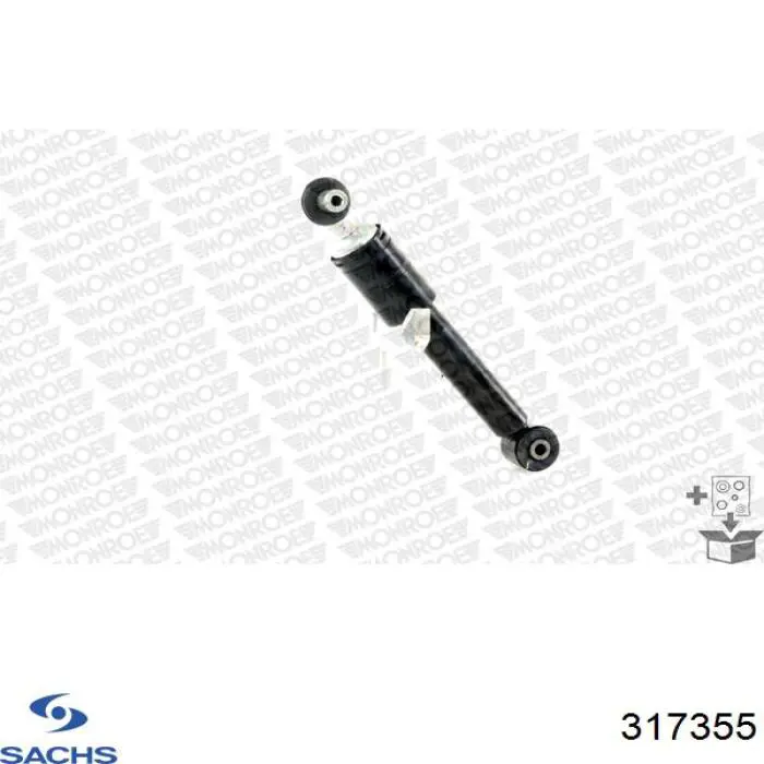 Амортизатор задній Sachs 317355 ціна, від 29.49 USD