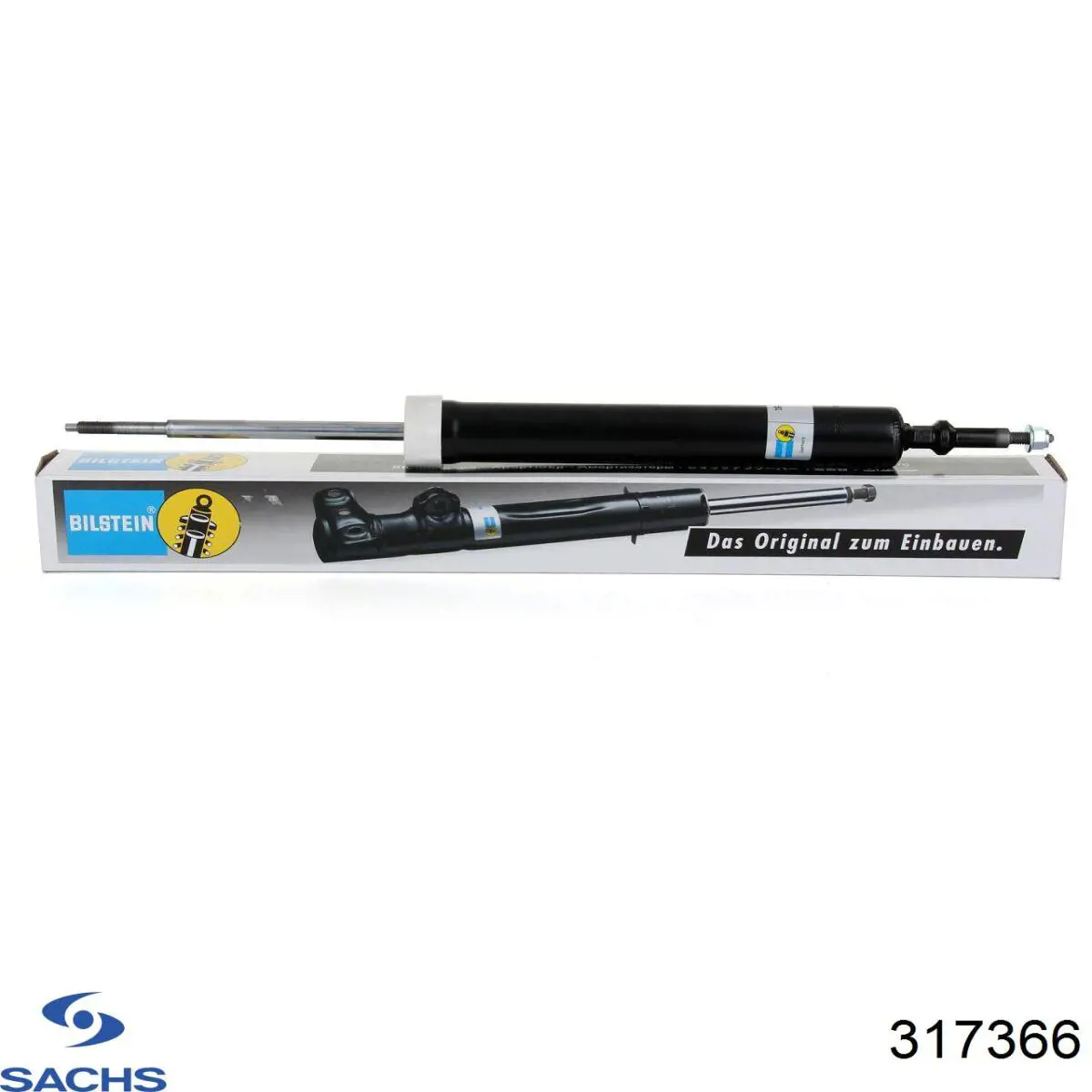 Амортизатор передньої підвіски, лівий Sachs 317366 ціна, від 45.09 USD