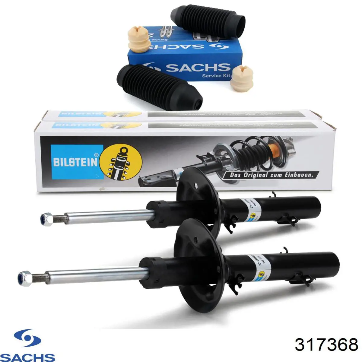 Амортизатор передній 317368 Sachs