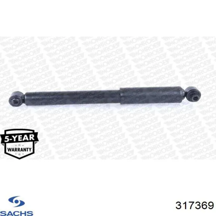 Амортизатор задній Sachs 317369 ціна, від 60.76 USD