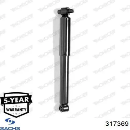 Купити 317369 Sachs Стійка амортизатора задня
