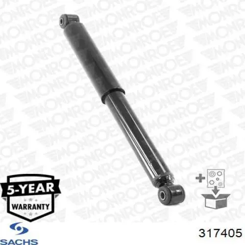 Купити 317405 Sachs Стійка амортизатора задня