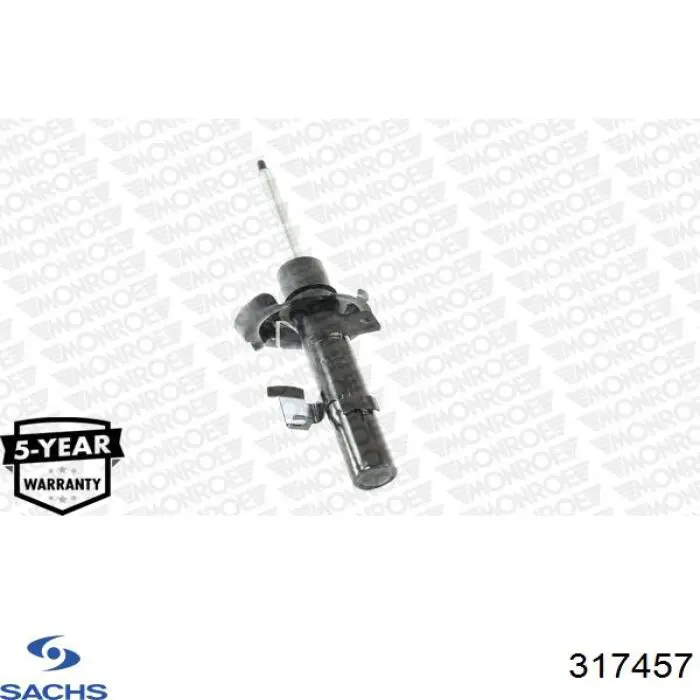 Купити 317457 Sachs Амортизатор передній, правий