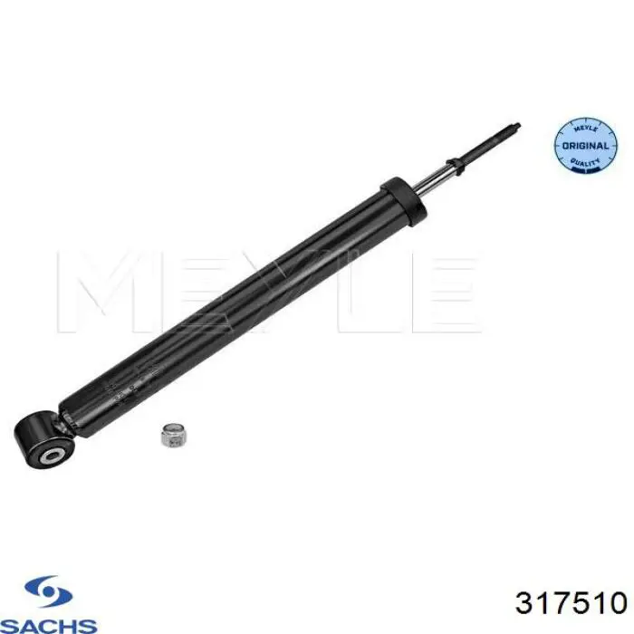 Амортизатор задній, правий Sachs 317510 ціна, від 42.29 USD