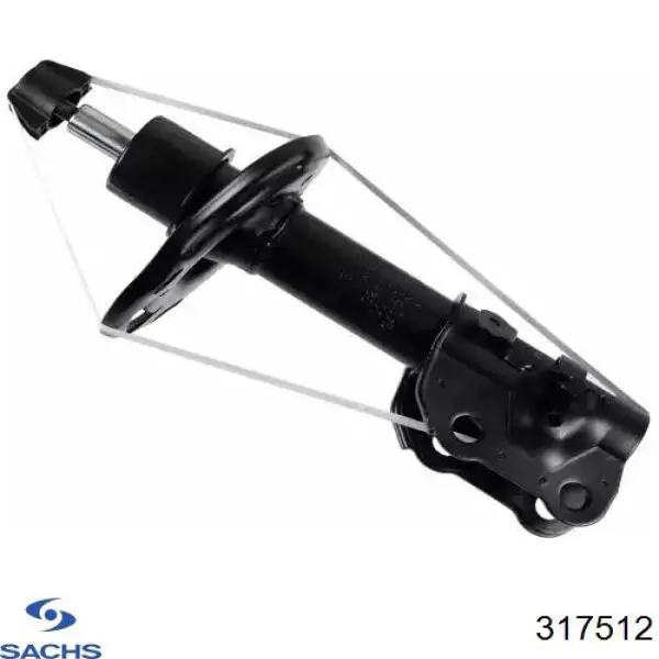 Амортизатор передній, правий Sachs 317512 ціна, від 75.88 USD