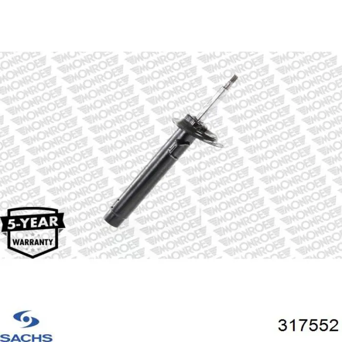 317552 Sachs Амортизатор передньої підвіски