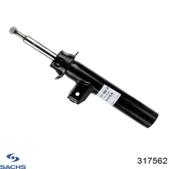 Амортизатор передньої підвіски, лівий Sachs 317562 ціна, від 100.68 USD