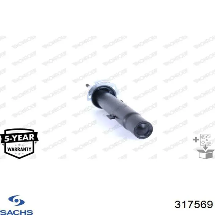 Амортизатора передній лівий 317569 Sachs