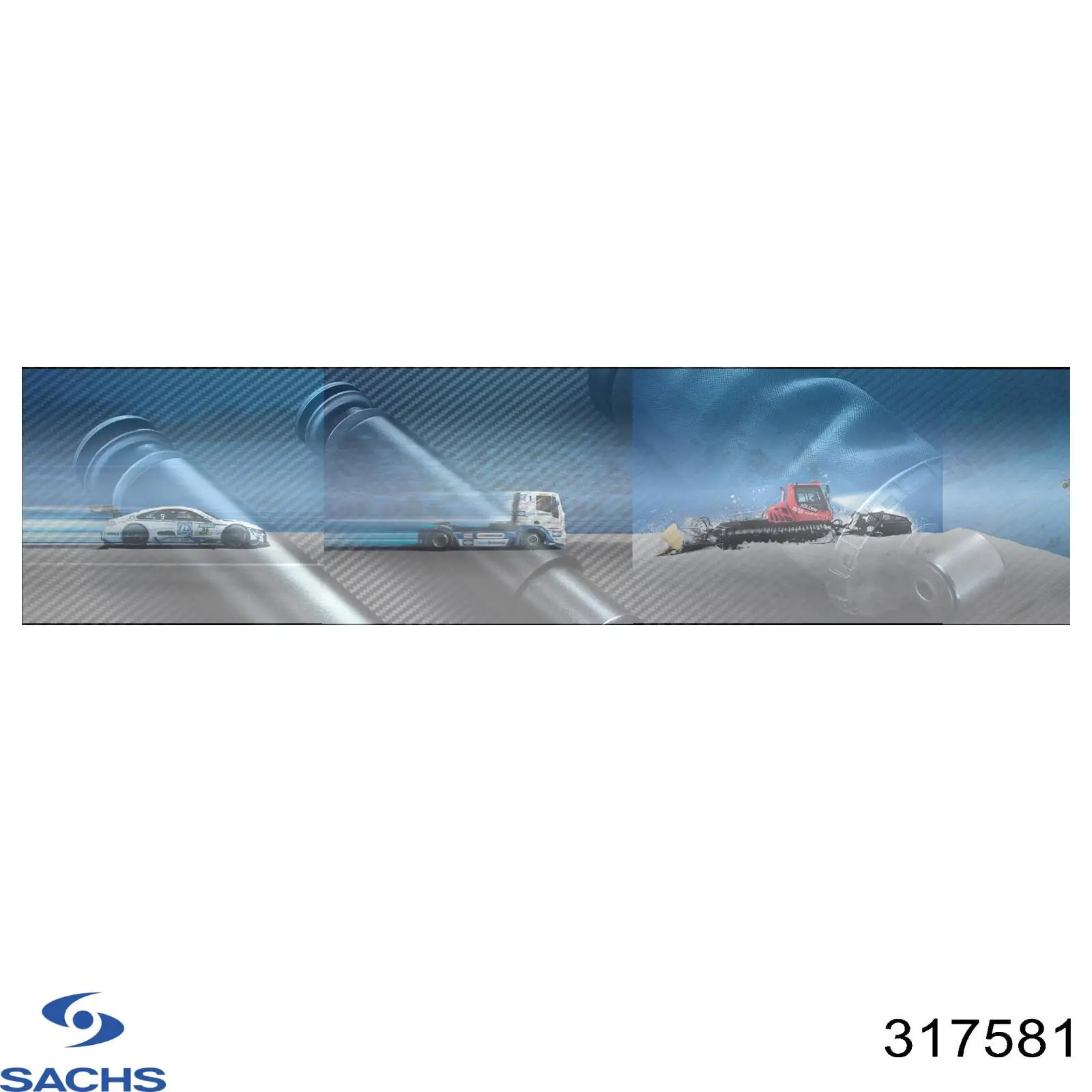 Амортизатори передні Sachs 317581