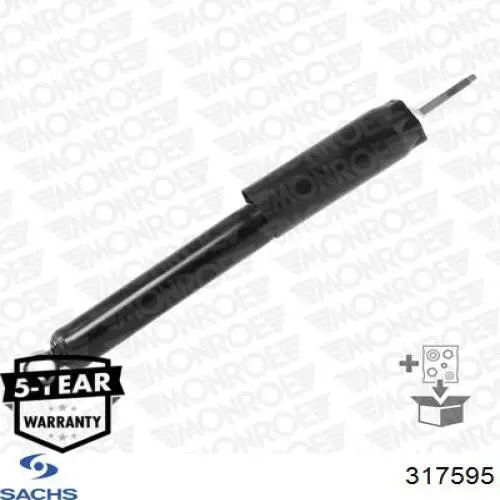 Амортизатор задній Sachs 317595 ціна, від 38.87 USD