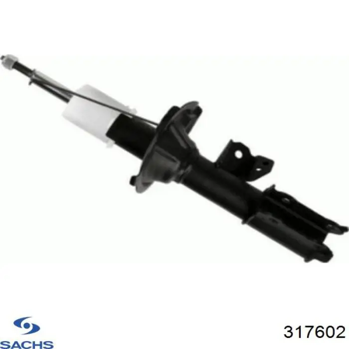 Амортизатор передньої підвіски, лівий Sachs 317602 ціна, від 51.37 USD