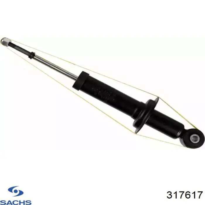 Амортизатор задній Sachs 317617 ціна, від 40.77 USD
