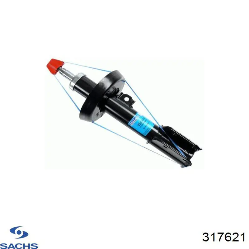 Амортизатор задній Sachs 317621 ціна, від 61.76 USD