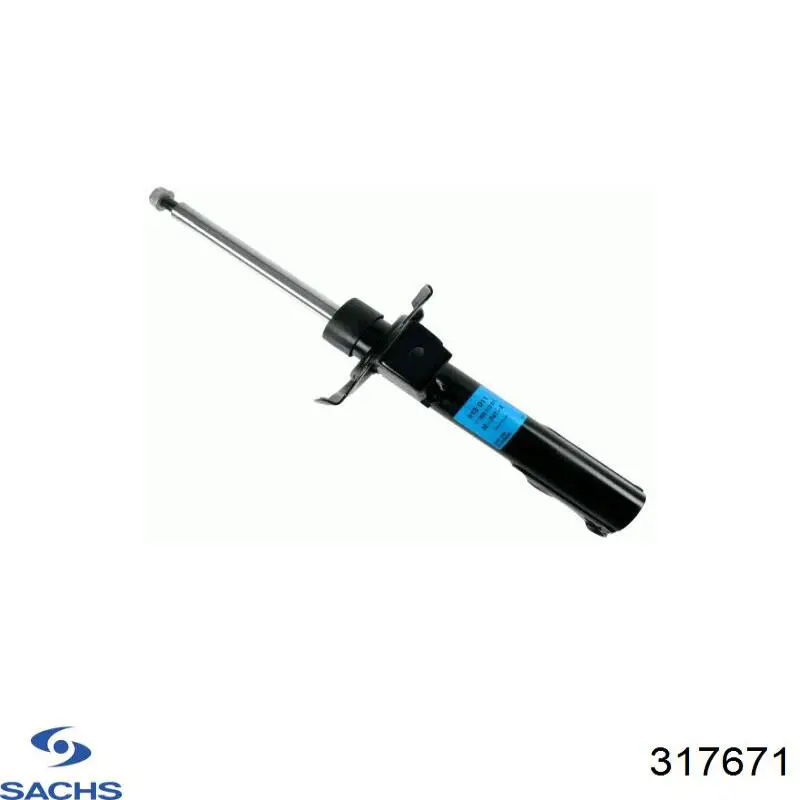 Амортизатор передньої підвіски, лівий Sachs 317671 ціна, від 95.00 USD
