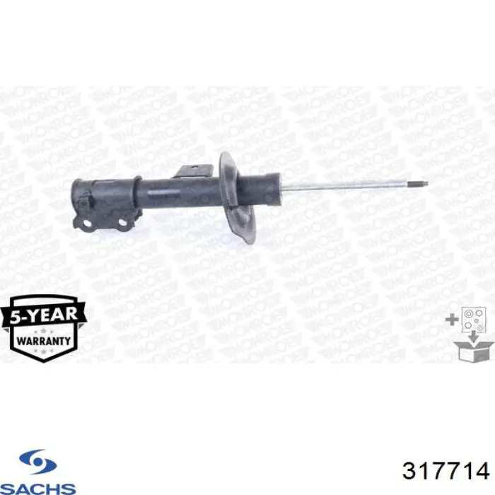 Купити 317714 Sachs Амортизатора передній лівий