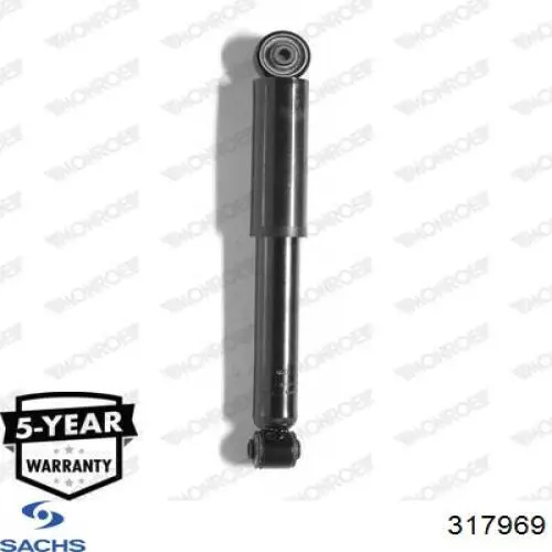 Амортизатор задній Sachs 317969 ціна, від 51.08 USD