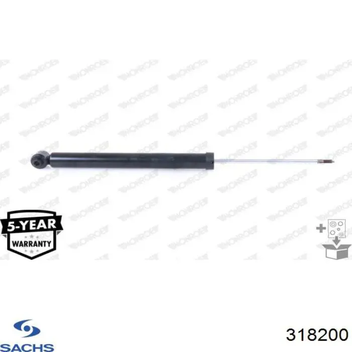 318200 Sachs Амортизатори задні