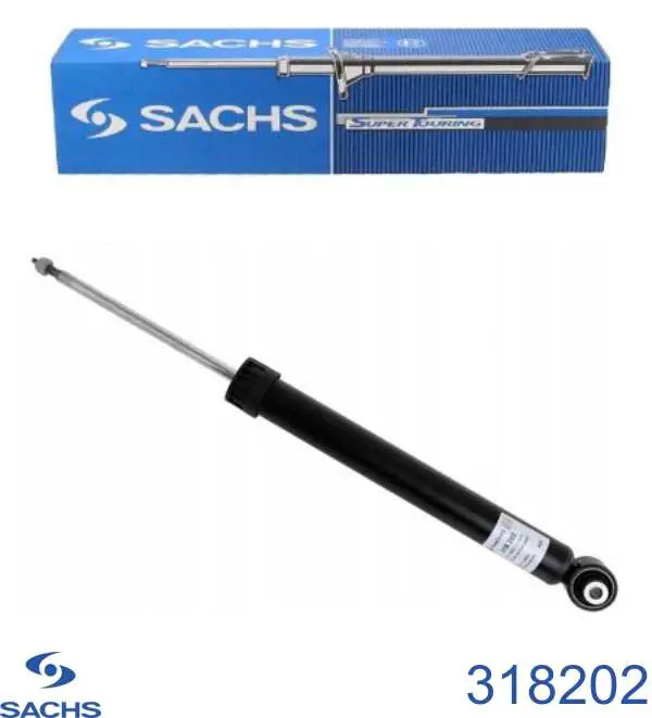 Амортизатор задній Sachs 318202 ціна, від 50.45 USD