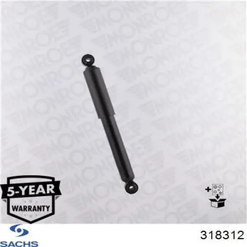 Амортизатор задній Sachs 318312 ціна, від 38.95 USD