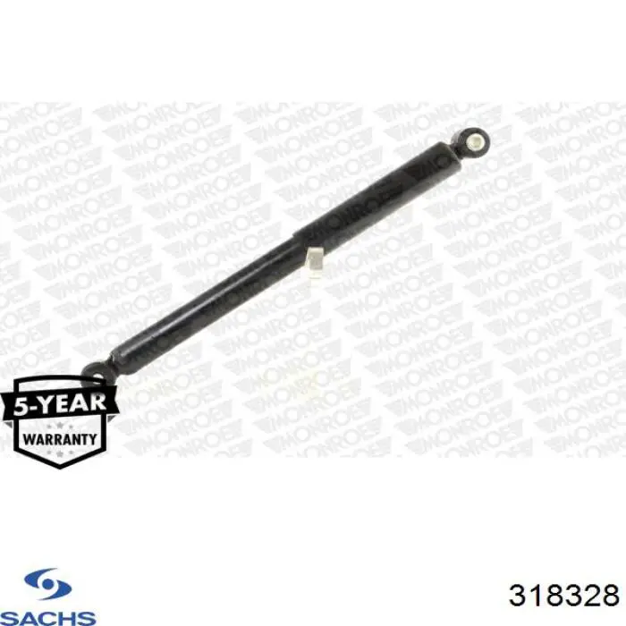 Амортизатор задній Sachs 318328 ціна, від 61.36 USD