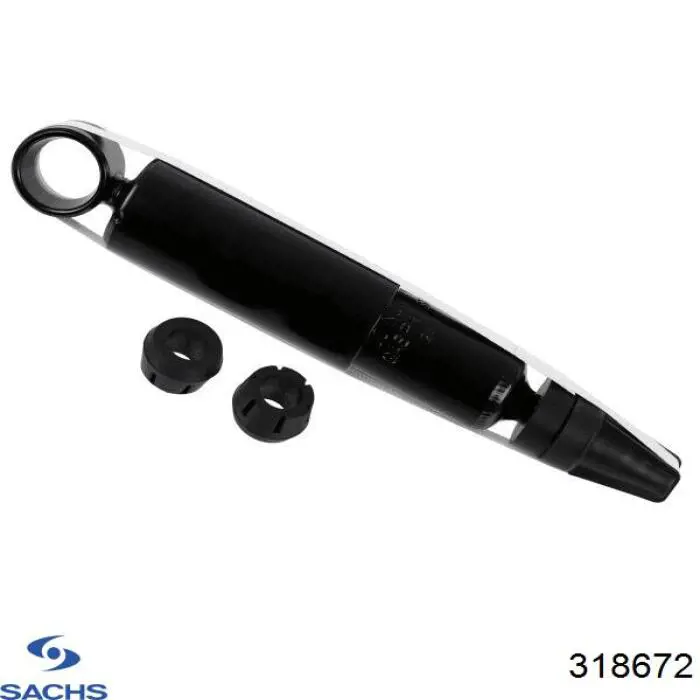 Амортизатор задній, правий Sachs 318672 ціна, від 50.75 USD