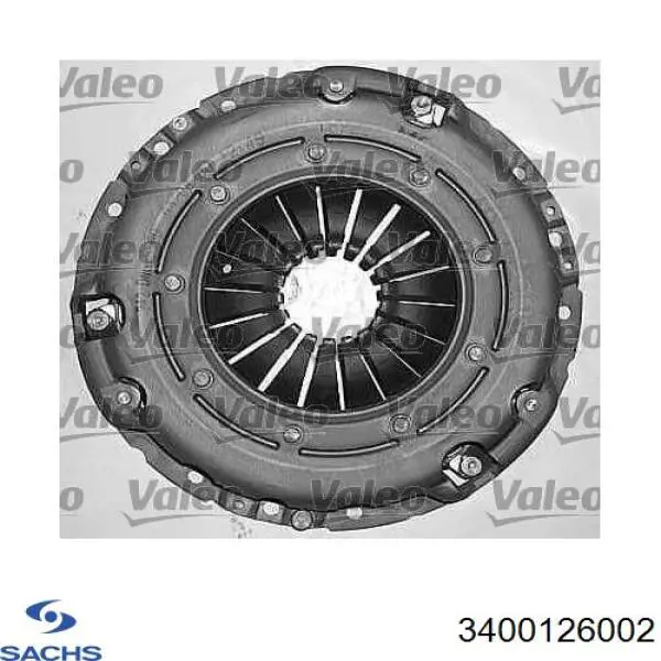 Комплект зчеплення (3 частини) Sachs 3400126002 ціна, від 157.18 USD