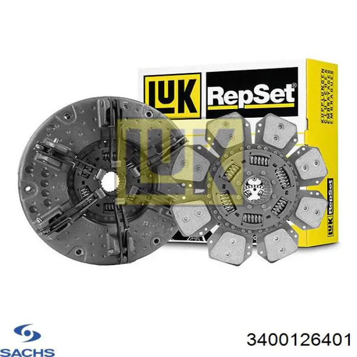 Комплект зчеплення (3 частини) LUK 631087809 ціна, від 768.39 USD