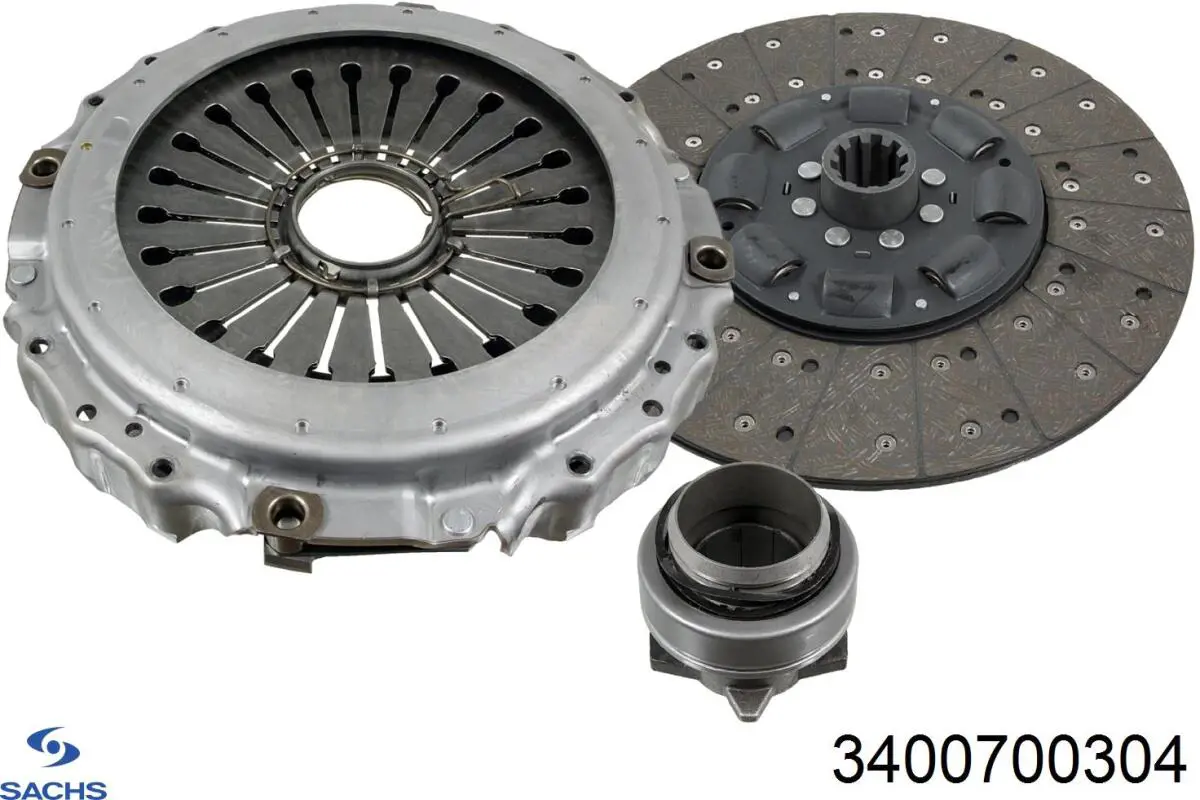 3400700304 Sachs Зчеплення в зборі